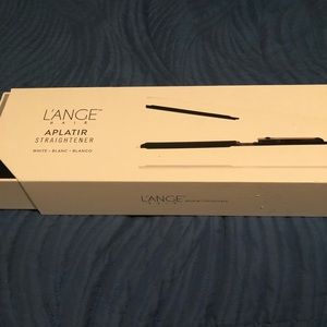 Lange hair straightner flat irons (white)